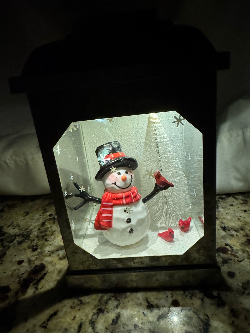ScentSationals Full Size Snowman Wax Warmer designed like a galvanized metal hol